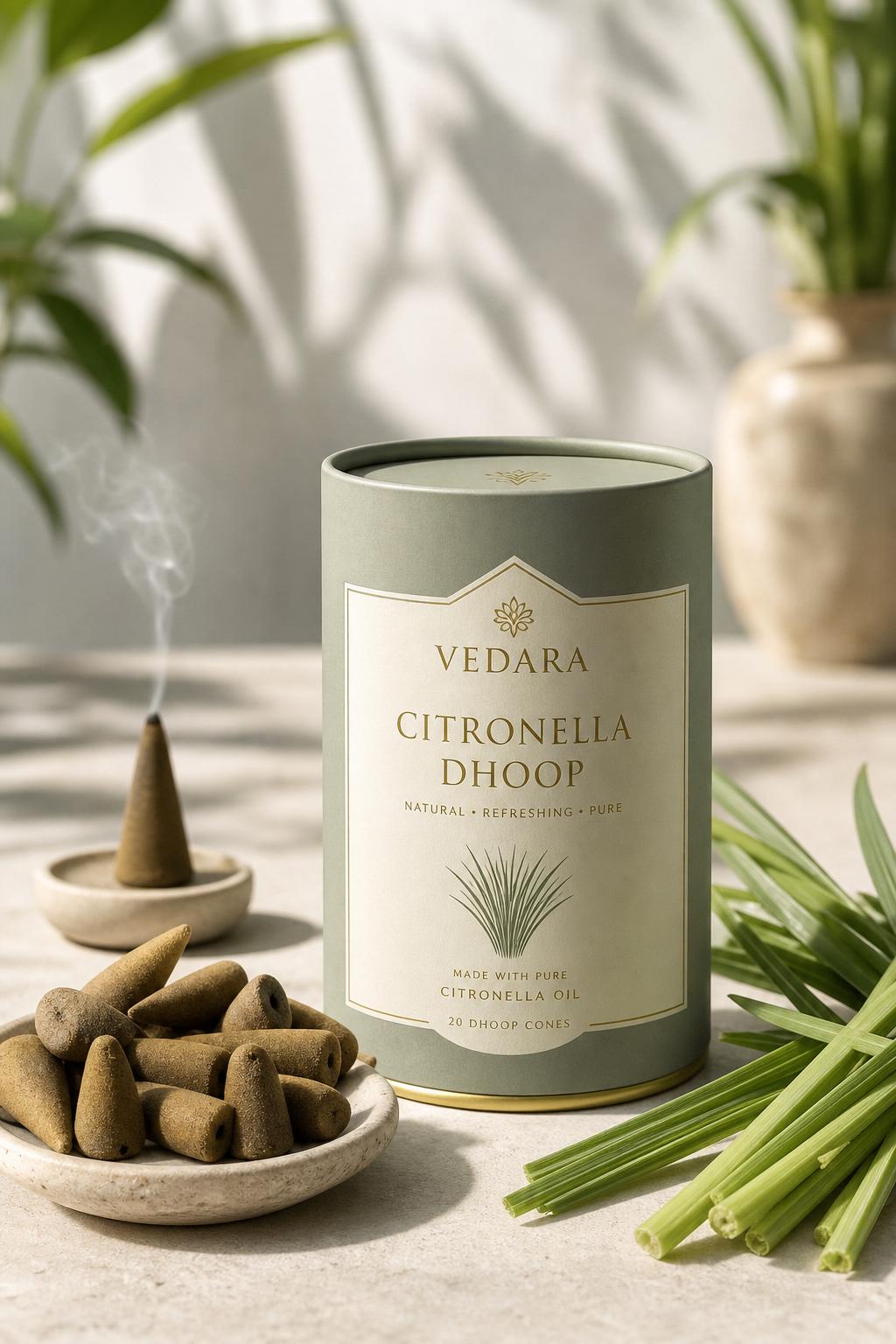 Citronella Dhoop by Vedara